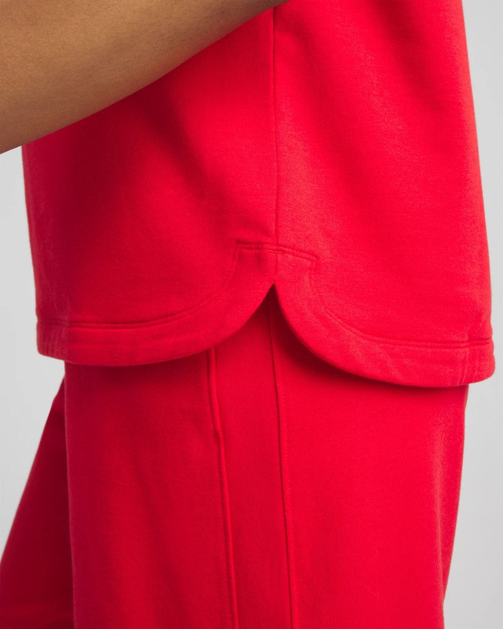 Chico's Women | Zenergy® French Terry Pocket Shirt RED GLOW