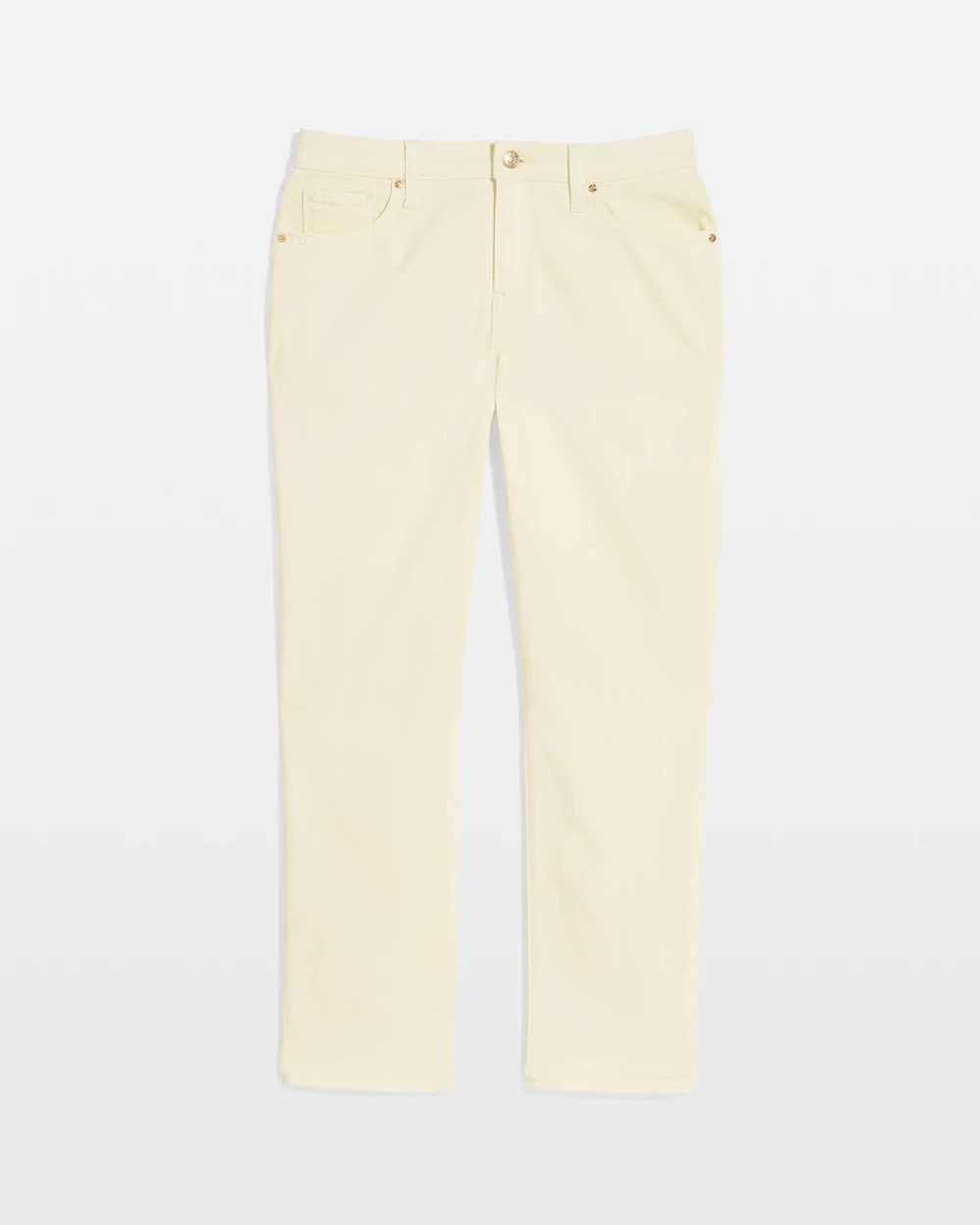 Chico's Women | Girlfriend Cropped Jeans PANNA COTTA