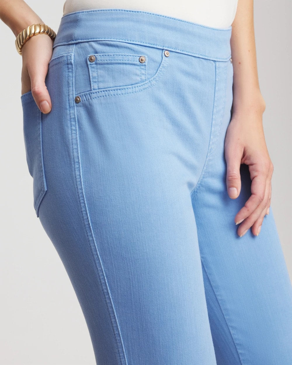 Chico's Women | Modern Pull-On Ankle Jeggings TIDAL BLUE