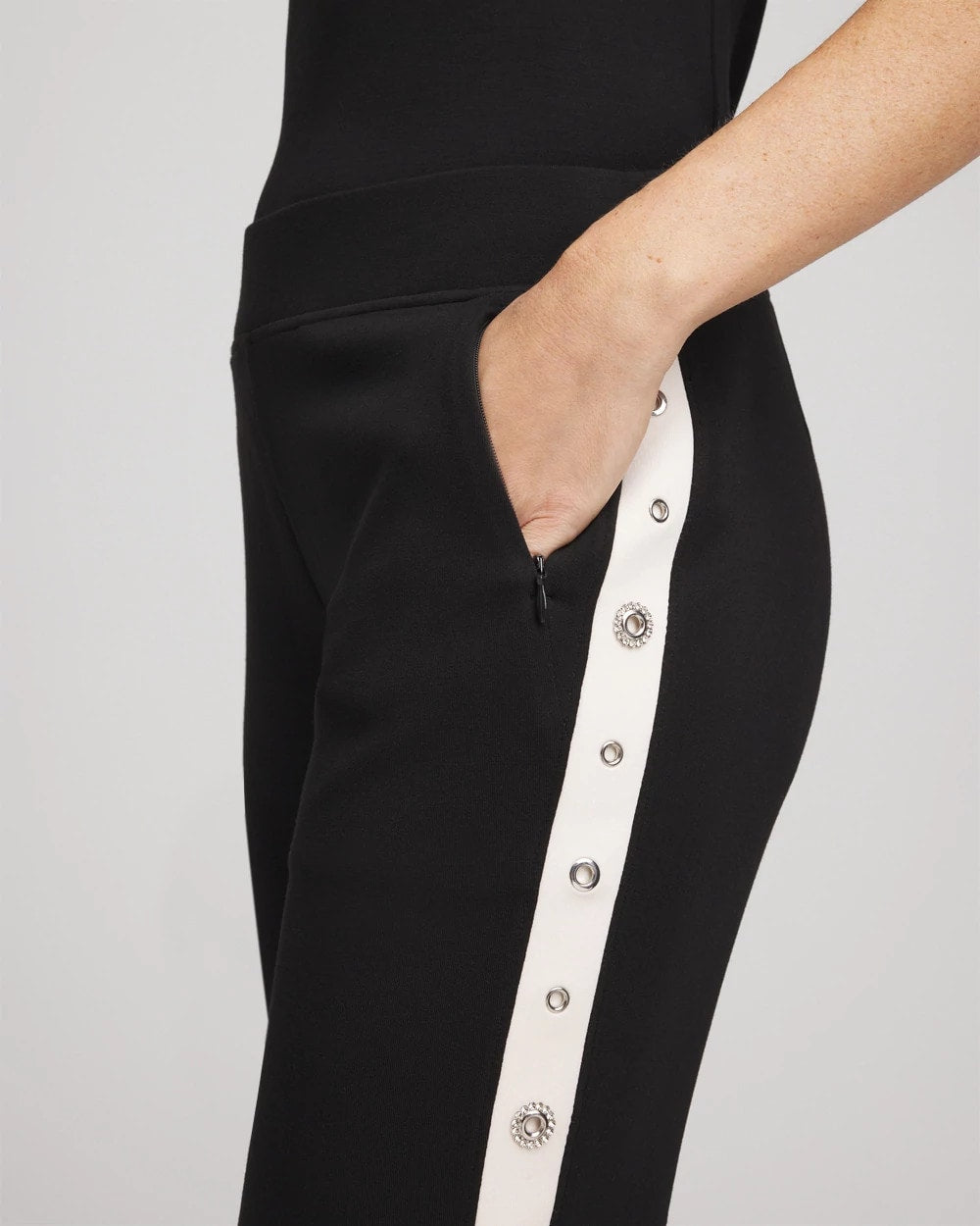 Chico's Women | Zenergy® Grommet Pants BLACK