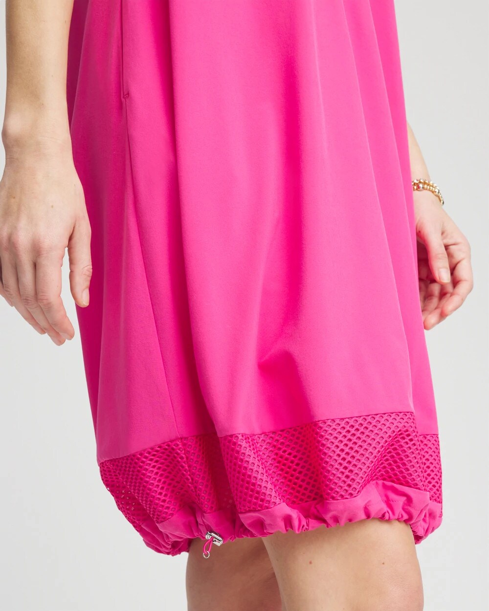 Chico's Women | Zenergy® UPF Mesh-Trim Bungee Dress CRUSHED BERRIES