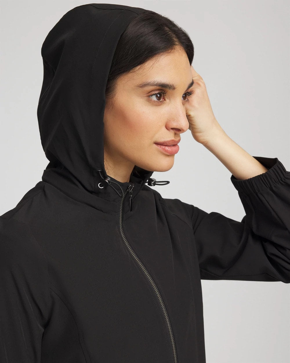 Chico's Women | Zenergy® UPF Zip Front Jacket BLACK