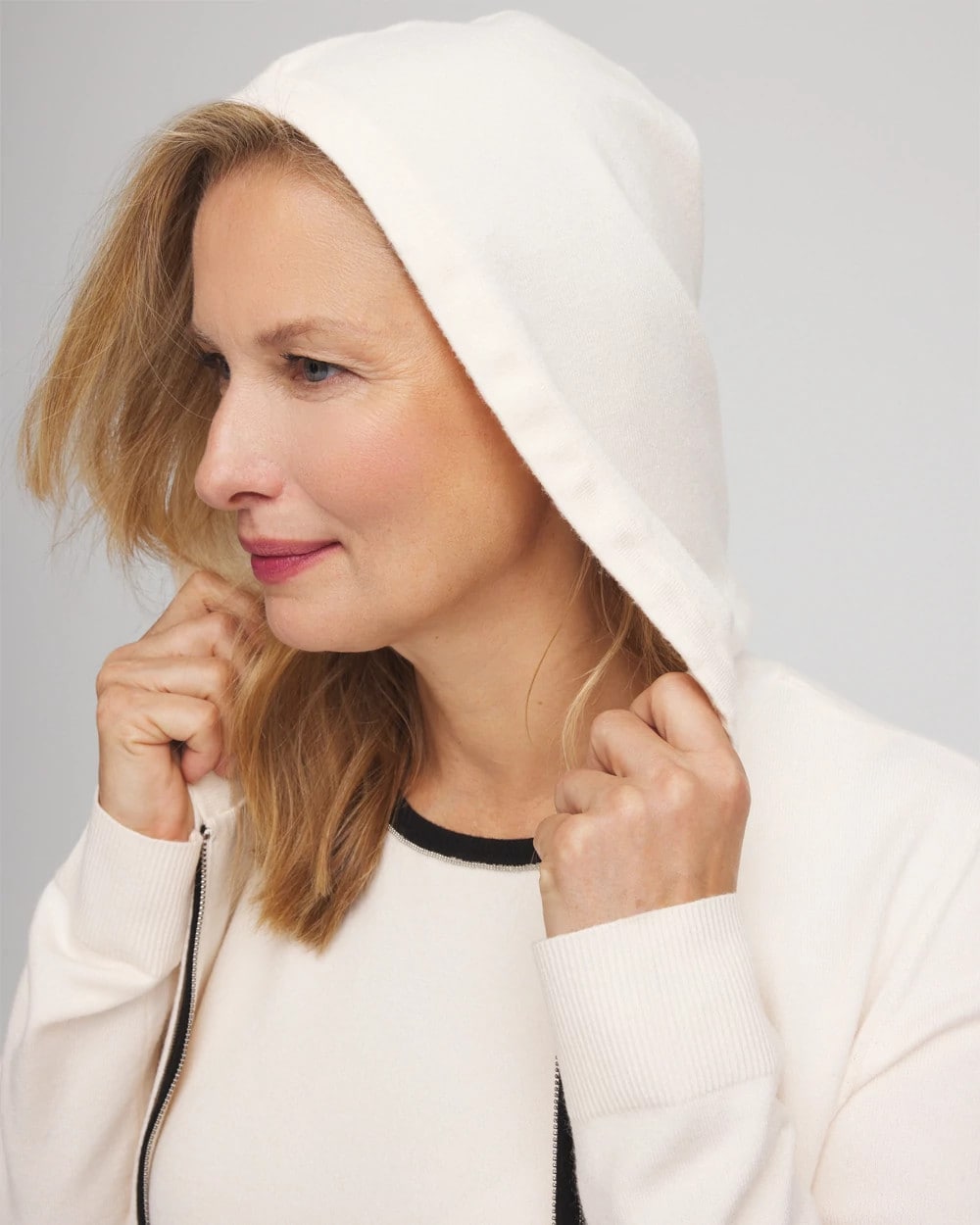 Chico's Women | Zenergy® Luxe Cashmere-Blend Jacket ENGLISH CREAM