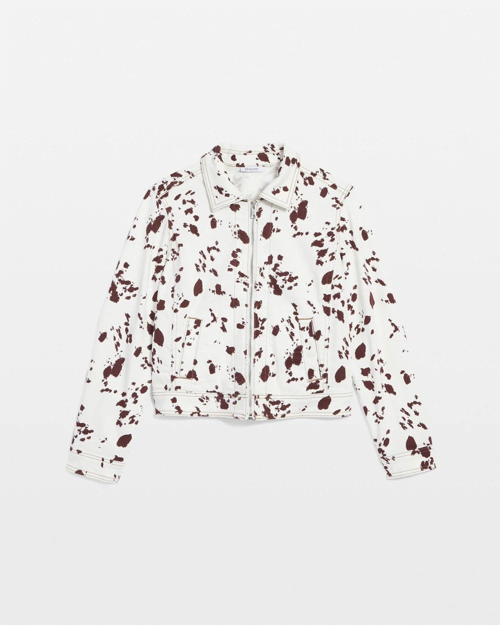Chico's Women | Pampas Pony Denim Jacket ECRU