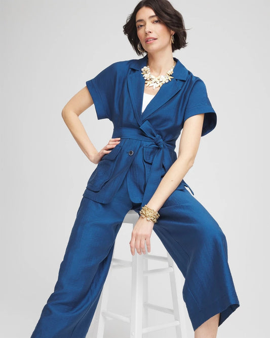 Chico's Women | Cargo Shirt Jacket SEAPORT