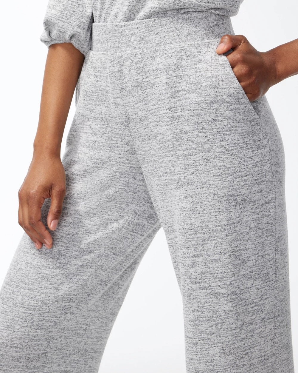 Chico's Women | Zenergy® Soft Essentials Pants SALT AND PEPPER