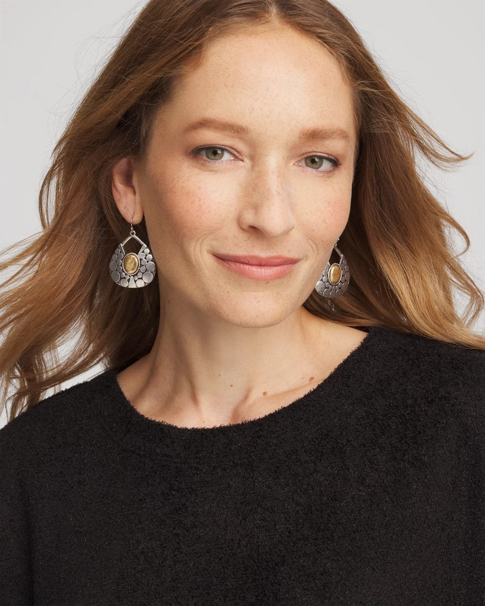 Chico's Women | Island Metal Drop Earrings MIXED METALS