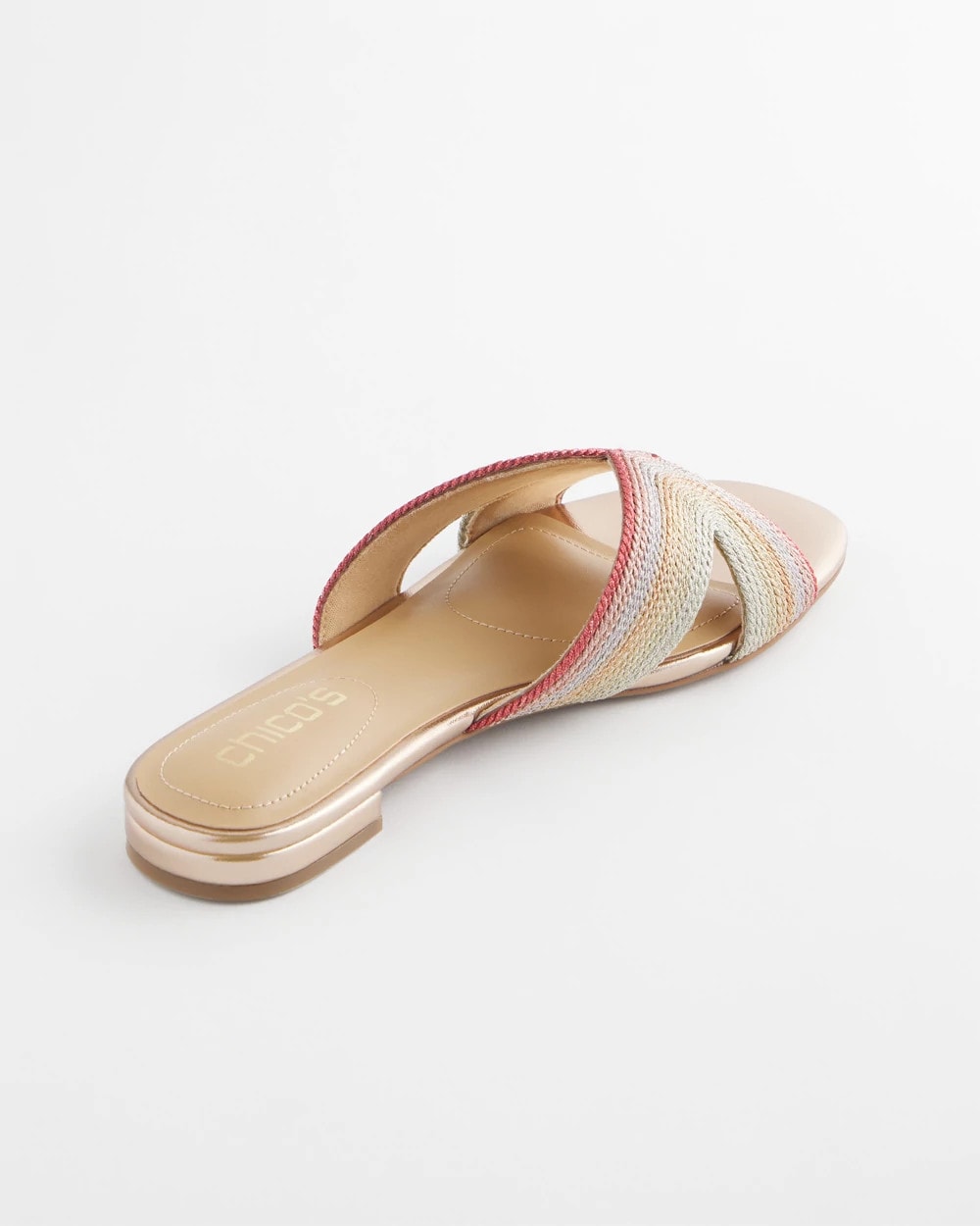 Chico's Women | Palma Slide Sandals METALLIC MULTI