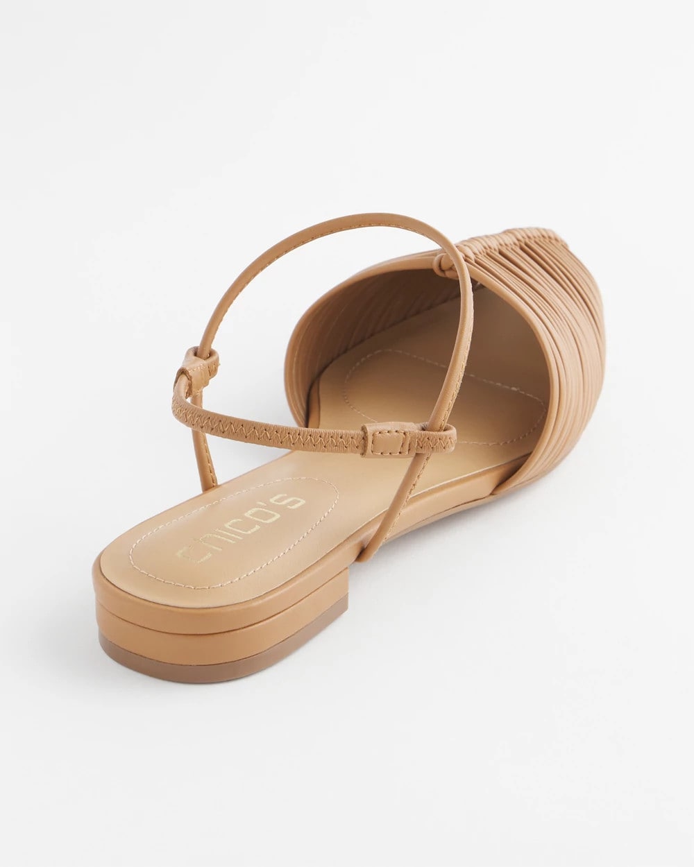 Chico's Women | Woven Slingback Sandals TAN