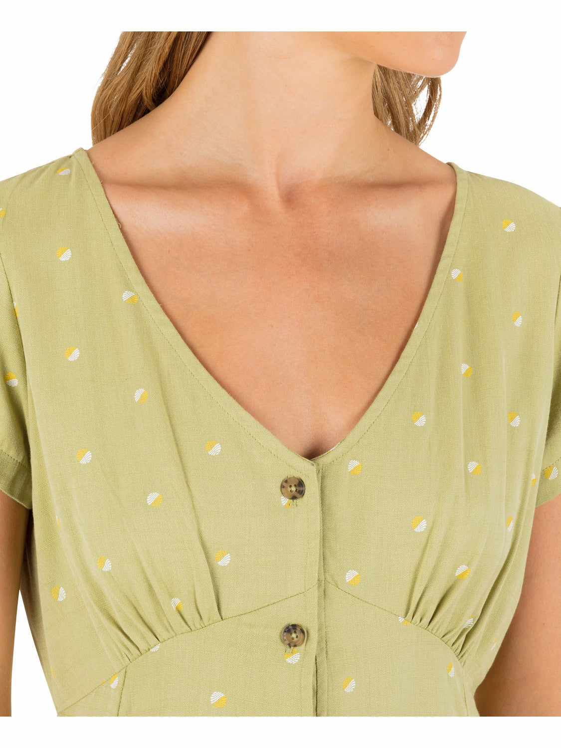 Wavy Dot Dress