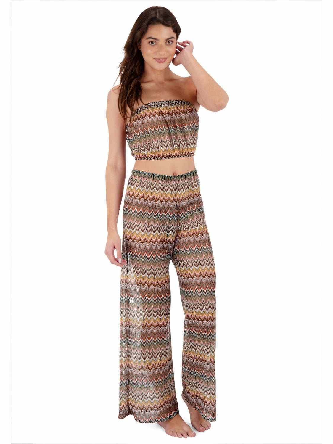 Chevron Knit Beach Pant