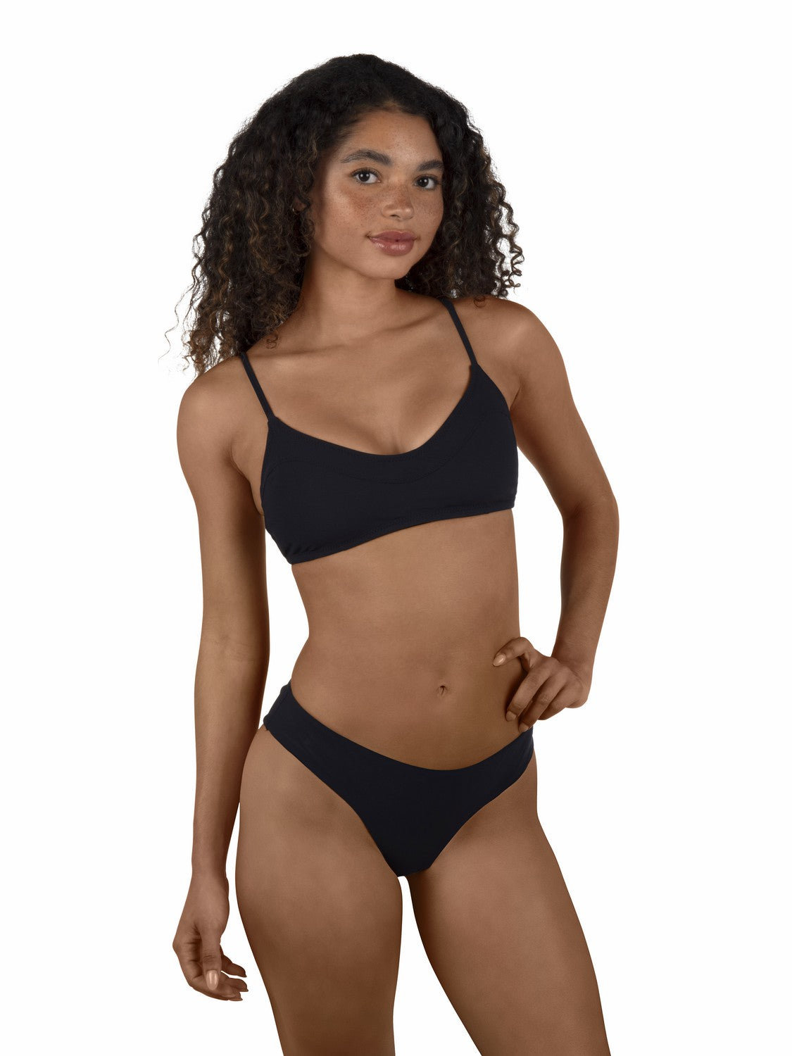 Max Solid Bralette Bikini Top