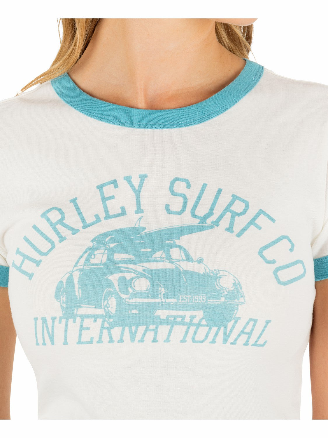 Speedway Ringer Baby Tee