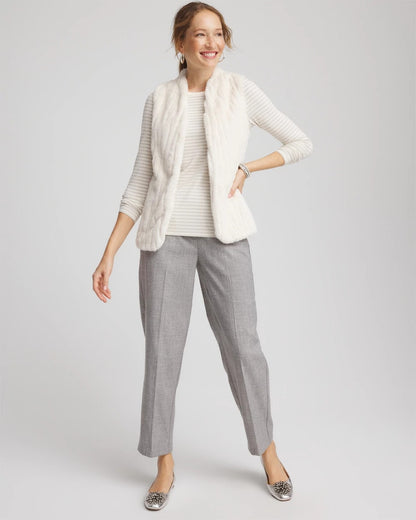 Chico's Women | Metallic Layering Tee ENGLISH CREAM