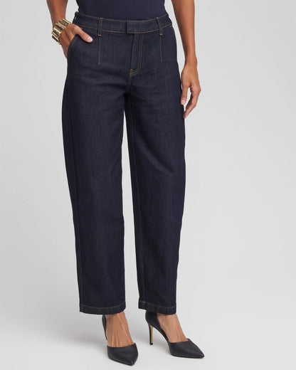Chico's Women | Tapered Trouser Jeans CEDAR RINSE