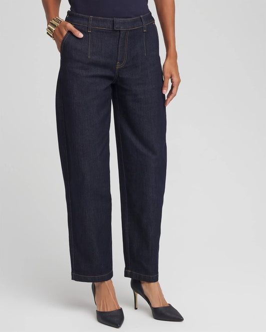 Chico's Women | Tapered Trouser Jeans CEDAR RINSE