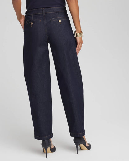 Chico's Women | Tapered Trouser Jeans CEDAR RINSE