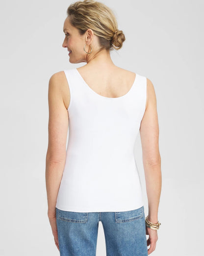 Chico's Women | Microfiber Tank OPTIC WHITE