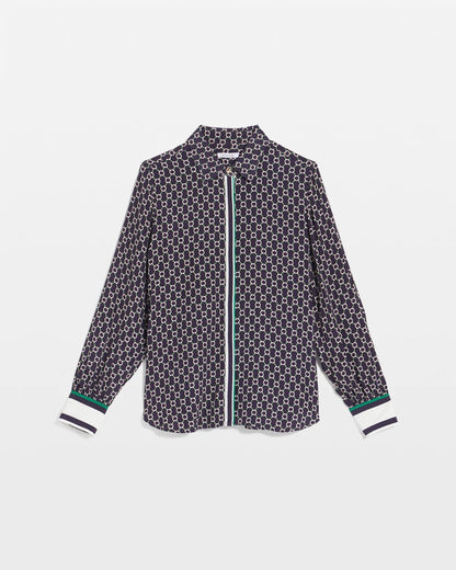 Chico's Women | Faux Silk Twill Shirt PASSPORT BLUE