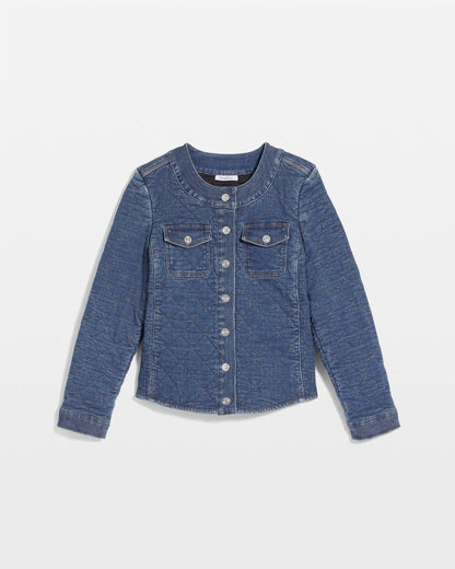 Chico's Women | Quilted Denim Jacket WILMA INDIGO