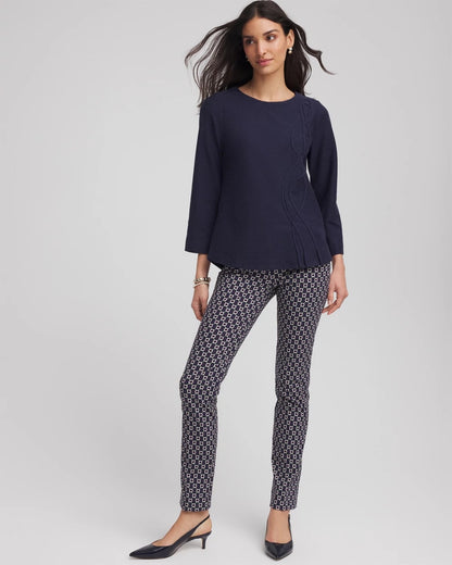 Chico's Women | Denim Soutache Top DENIM