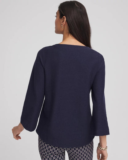 Chico's Women | Denim Soutache Top DENIM