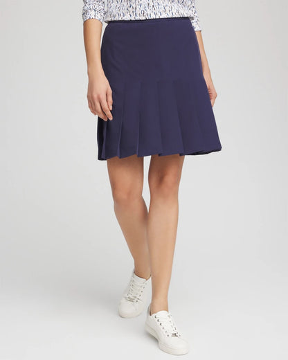 Chico's Women | Zenergy® UPF Pleated Skort PASSPORT BLUE