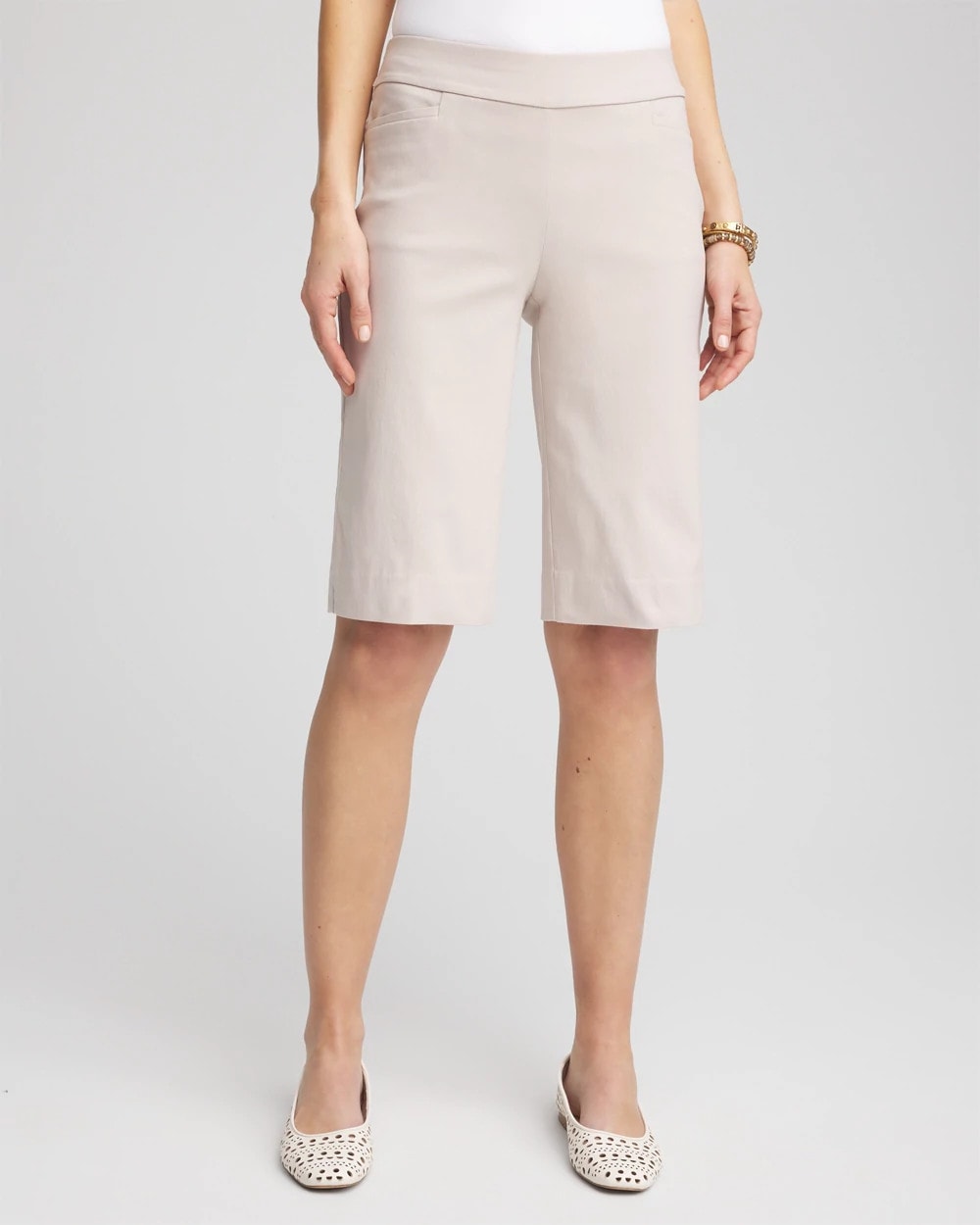 Chico's Women | Brigitte™ Slim Shorts SMOKEY TAUPE