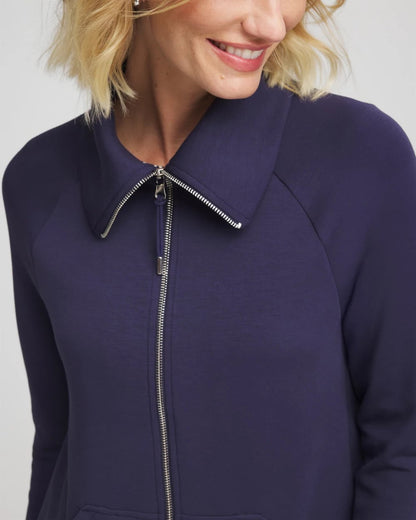 Chico's Women | Zenergy® Soft Long Jacket PASSPORT BLUE
