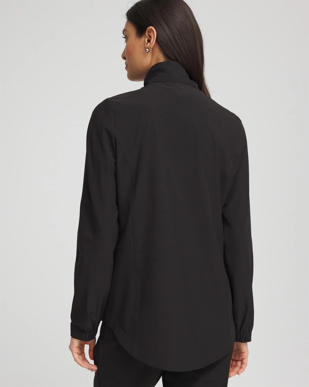 Chico's Women | Zenergy® UPF Zip Front Jacket BLACK