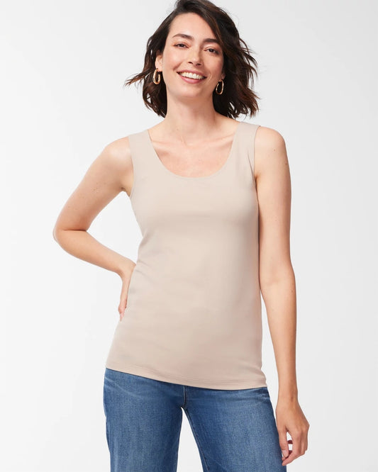 Chico's Women | Microfiber Tank SOFT LATTE