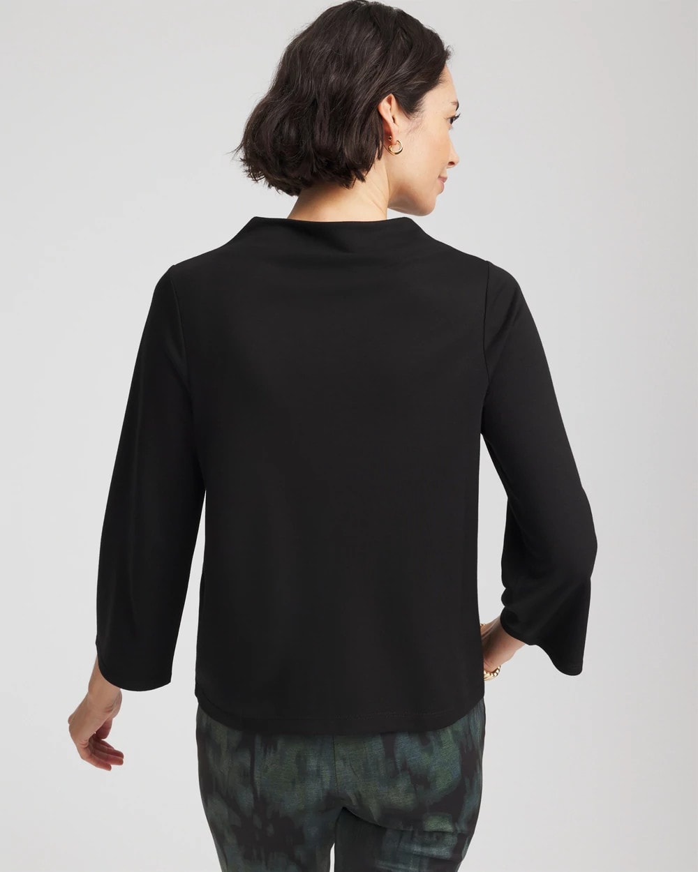 Chico's Women | Embellished Structured Top BLACK
