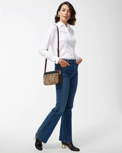 Chico's Women | No Iron™ Fitted Stretch Shirt OPTIC WHITE