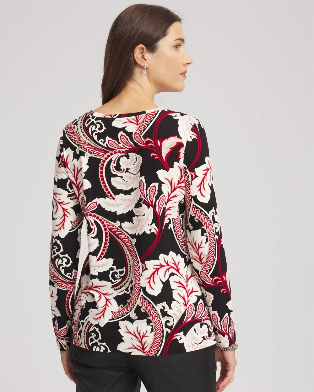 Chico's Women | Touch of Cool™ Layering Tee BLACK