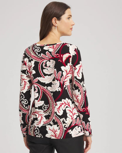 Chico's Women | Touch of Cool™ Layering Tee BLACK