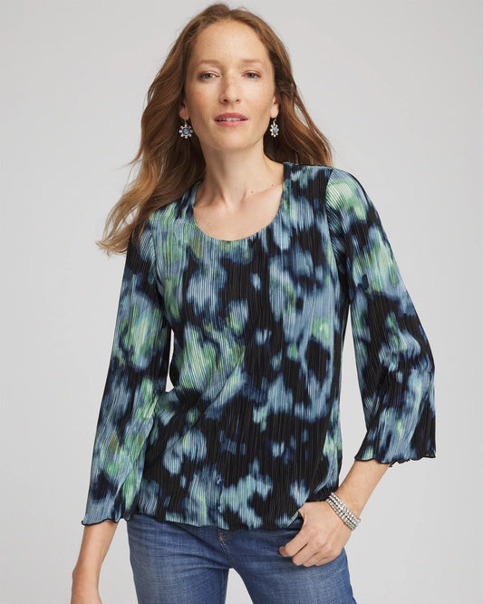 Chico's Women | Bodre Flare Sleeve Top BLACK
