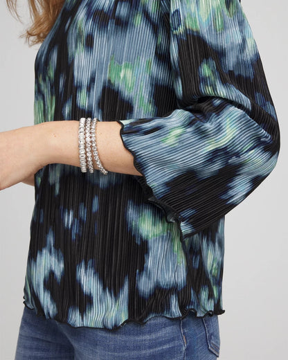 Chico's Women | Bodre Flare Sleeve Top BLACK