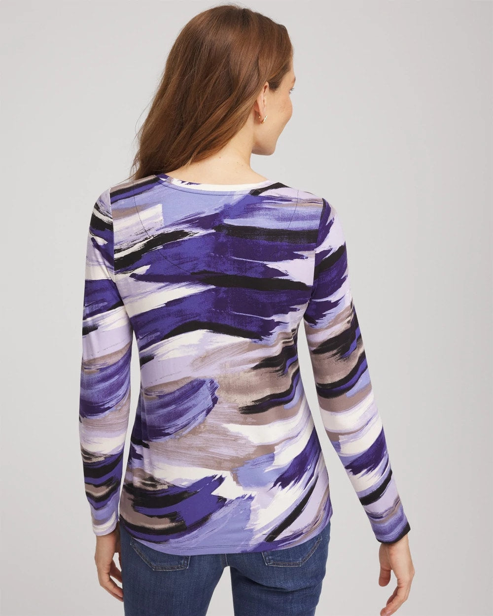 Chico's Women | Touch of Cool™ Crewneck Layering Tee BLACK