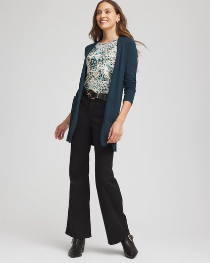 Chico's Women | Touch of Cool™ Layering Tee TEAL SHADOW