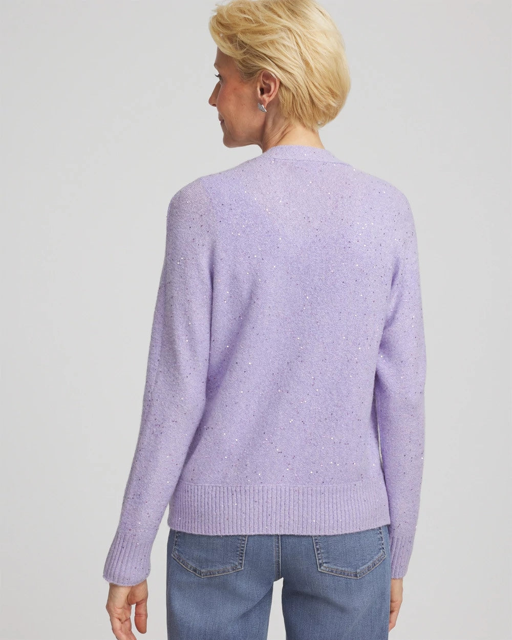 Chico's Women | Shine Boyfriend Cardigan LILAC MIST