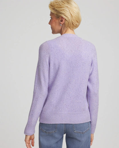 Chico's Women | Shine Boyfriend Cardigan LILAC MIST