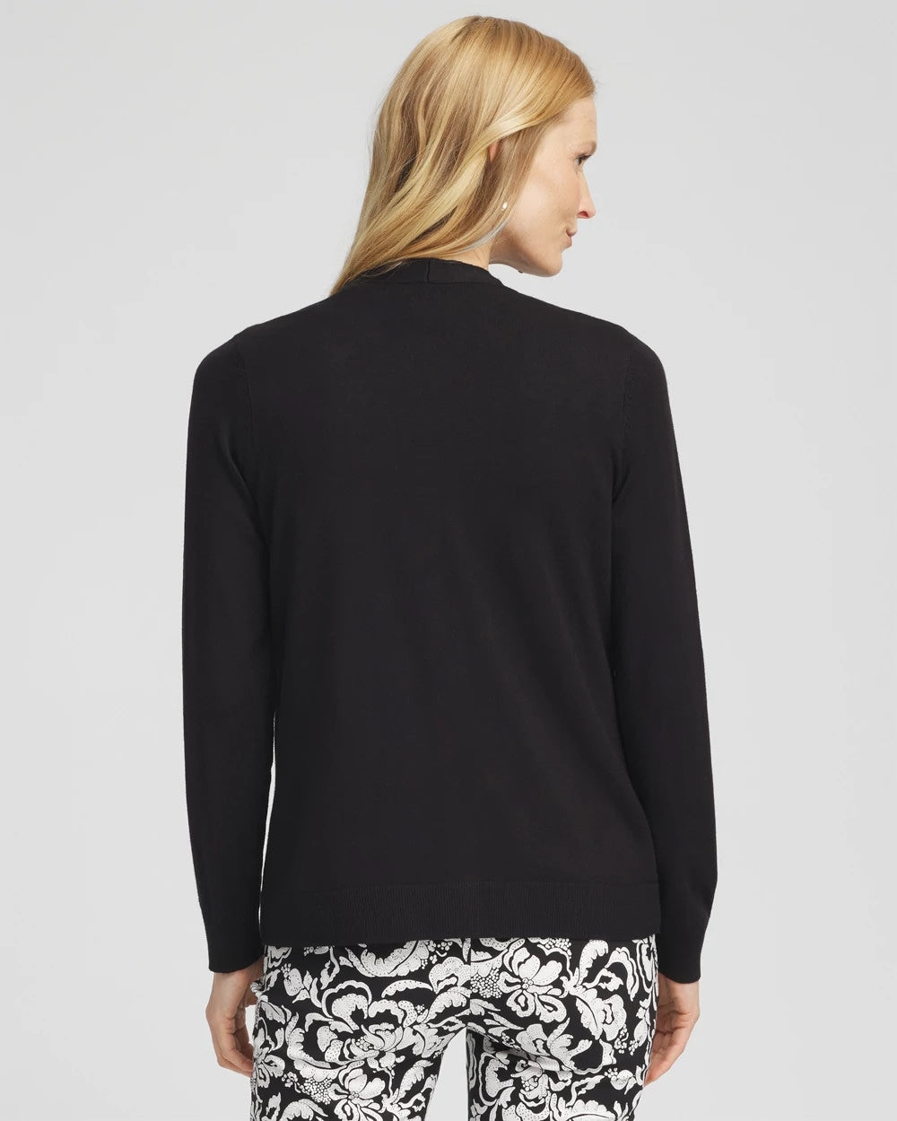 Chico's Women | Ella Long-Sleeve Cardigan BLACK
