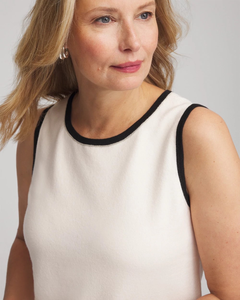 Chico's Women | Zenergy® Luxe Cashmere-Blend Tank ENGLISH CREAM
