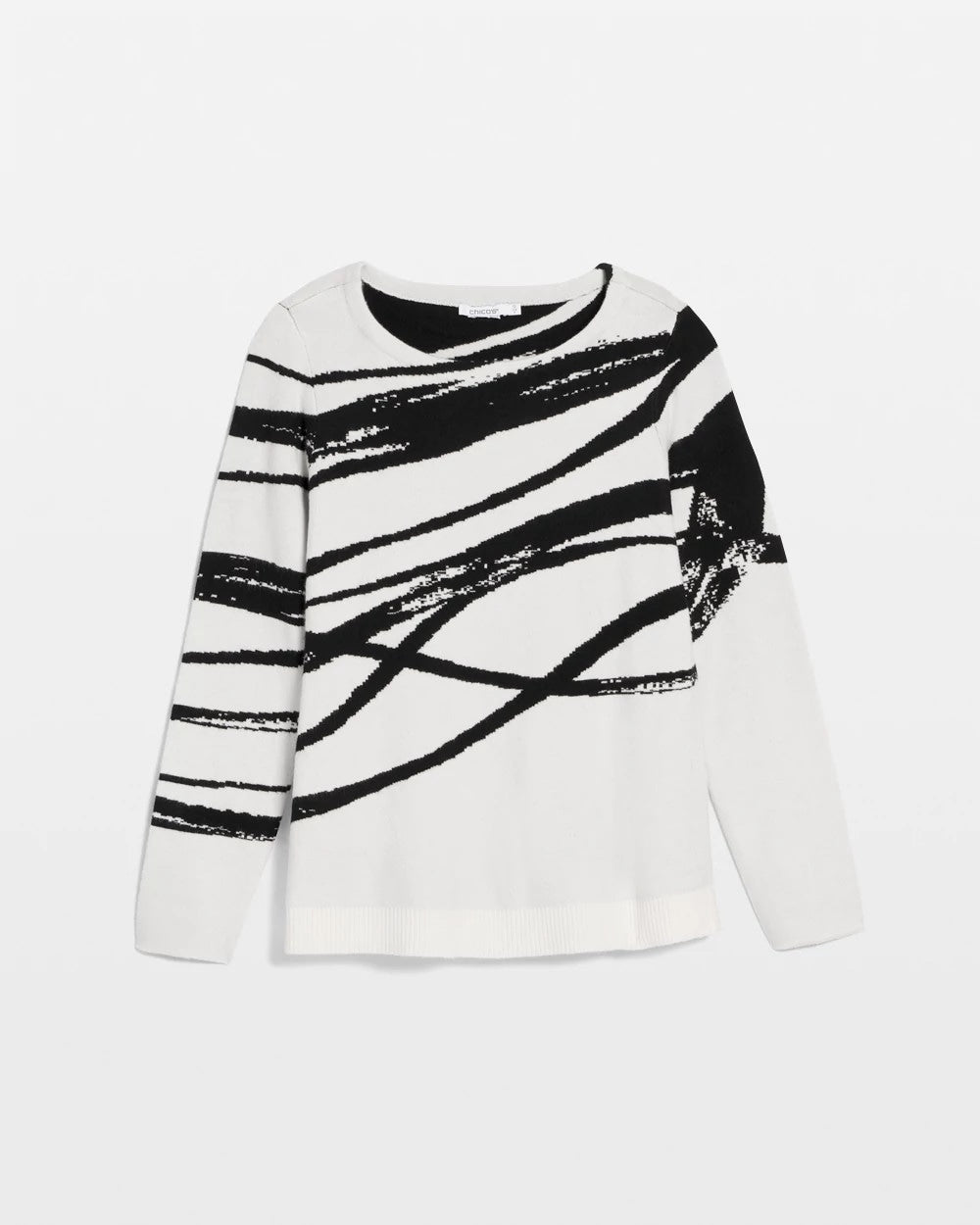 Chico's Women | Zenergy® Luxe Jaquard Pullover BLACK