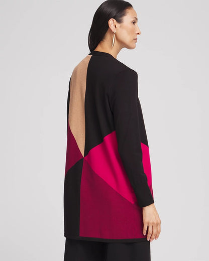 Chico's Women | Colorblock Cardigan BLACK
