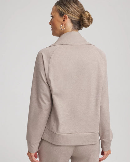 Chico's Women | Zenergy® Cloud Half-Zip Pullover Top ROCKY MOUNTAIN