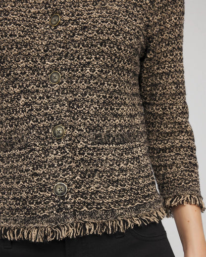 Chico's Women | Tweed Cropped Jacket BLACK