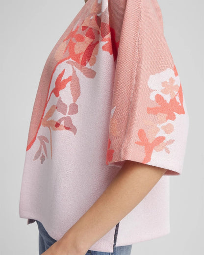Chico's Women | Jacquard Kimono-Style Cardigan ALABASTER