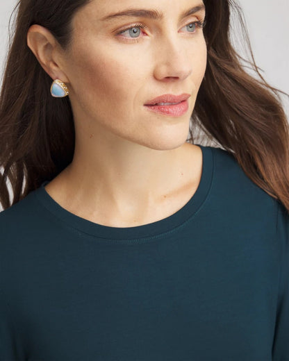 Chico's Women | Touch of Cool™ Layering Tee TEAL SHADOW