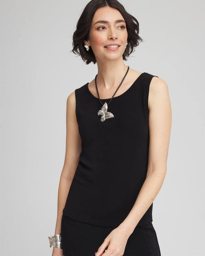 Chico's Women | Travelers™ Convertible Tank TRAVELERS BLACK